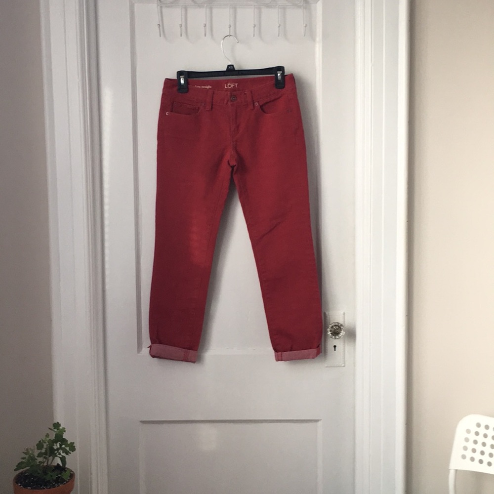 Modern Straight Roll Cuff Denim